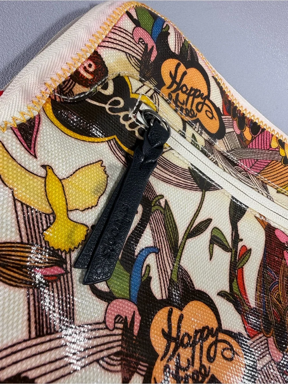 The Sak Sakroots Bird & Floral Coated Canvas Tablet Case